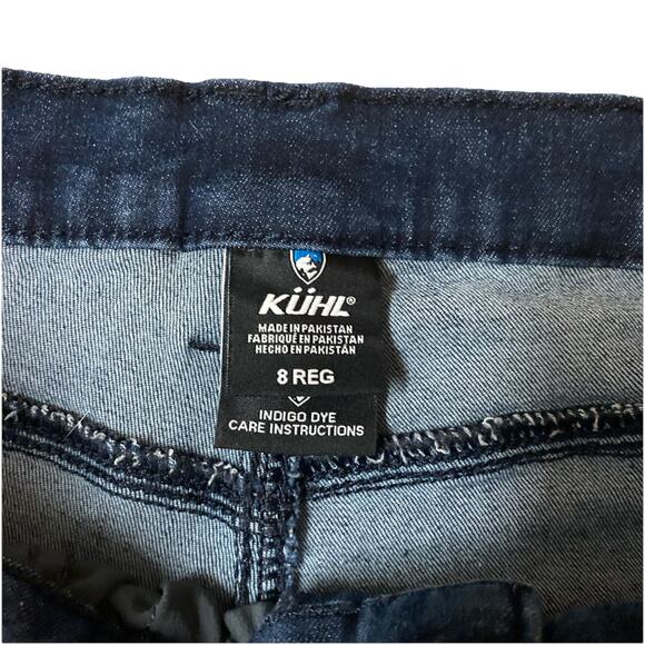 Kuhl Kontour Jeans Flex Denim Skinny Women's Blue Size 8 Regular Denim Jeans - Picture 3 of 9